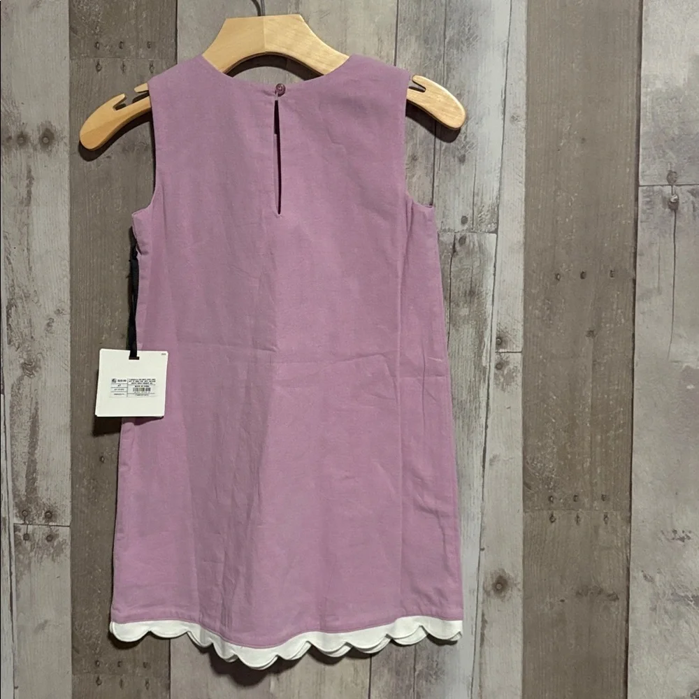 NWT Victoria Beckham for Target Toddler Dress Scalloped Purple size 4t